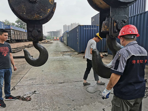 起重機(jī)吊鉤定期磁粉探傷檢測(cè)-第三方探傷公司