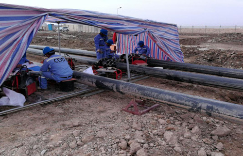 鋼質(zhì)注水管道焊接探傷比例和試壓測(cè)試